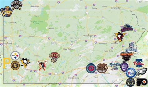 Professional Hockey Teams That Are Located In Pennsylvania.